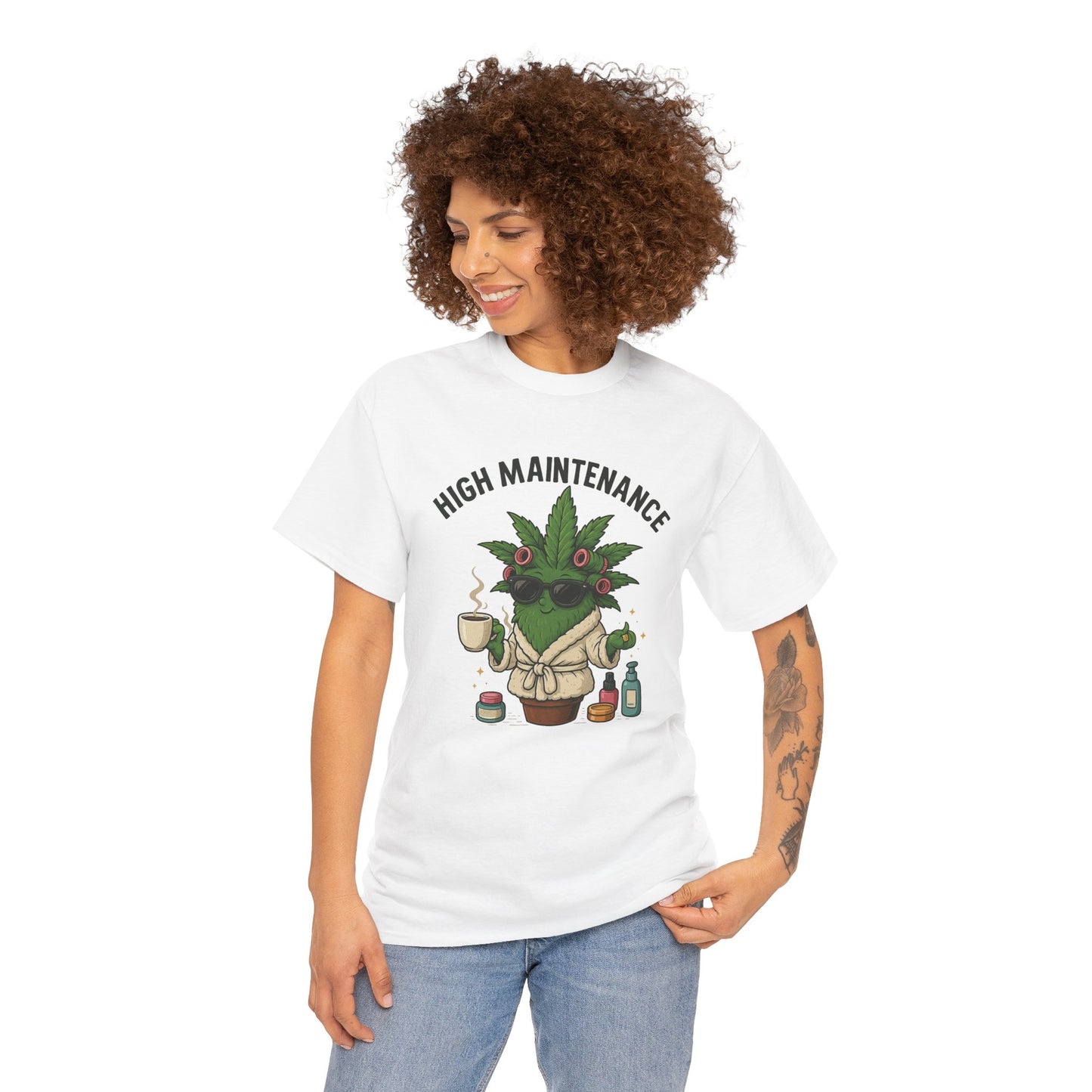 "High Maintenance" Cannabis Diva Tee