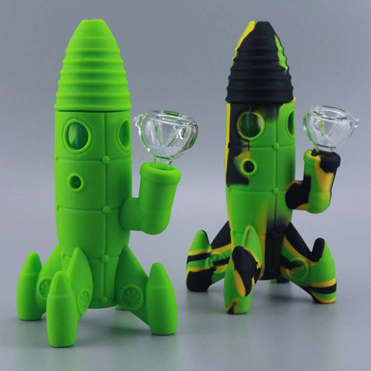 Rocketman Silicone Hookah – Space-Ready Astronaut for Cosmic Sessions