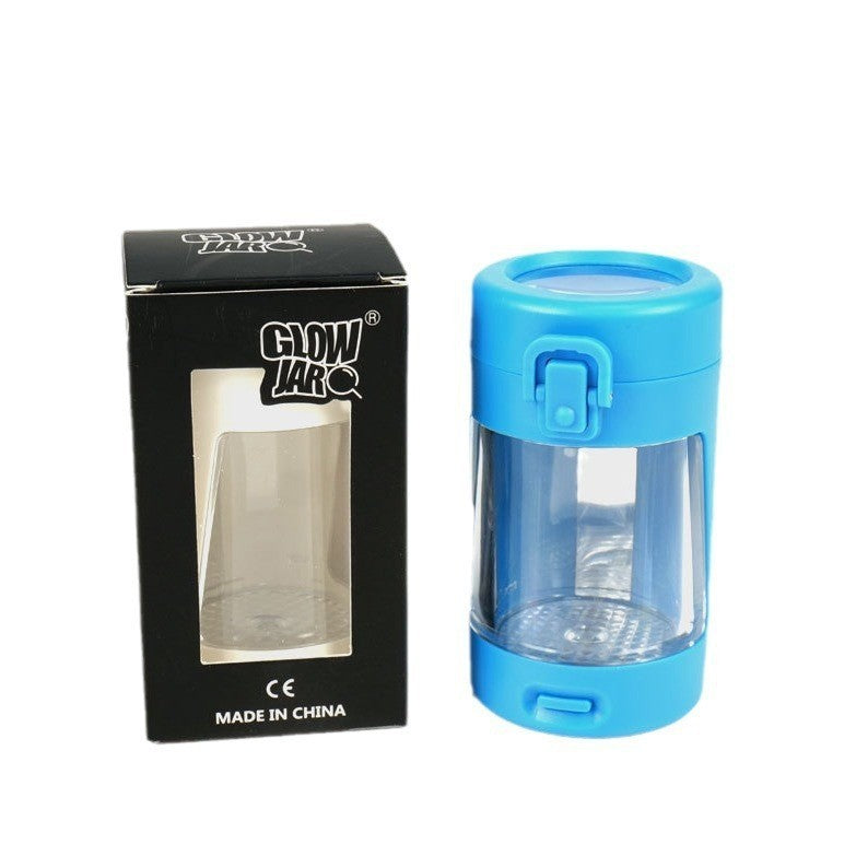 Portable LED Magnifying Herb Storage Container – Multi-Function & Odor-Proof