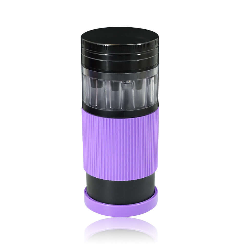 Metal Herb Grinder with Flared Cone Filling – Wind-Resistant & Efficient