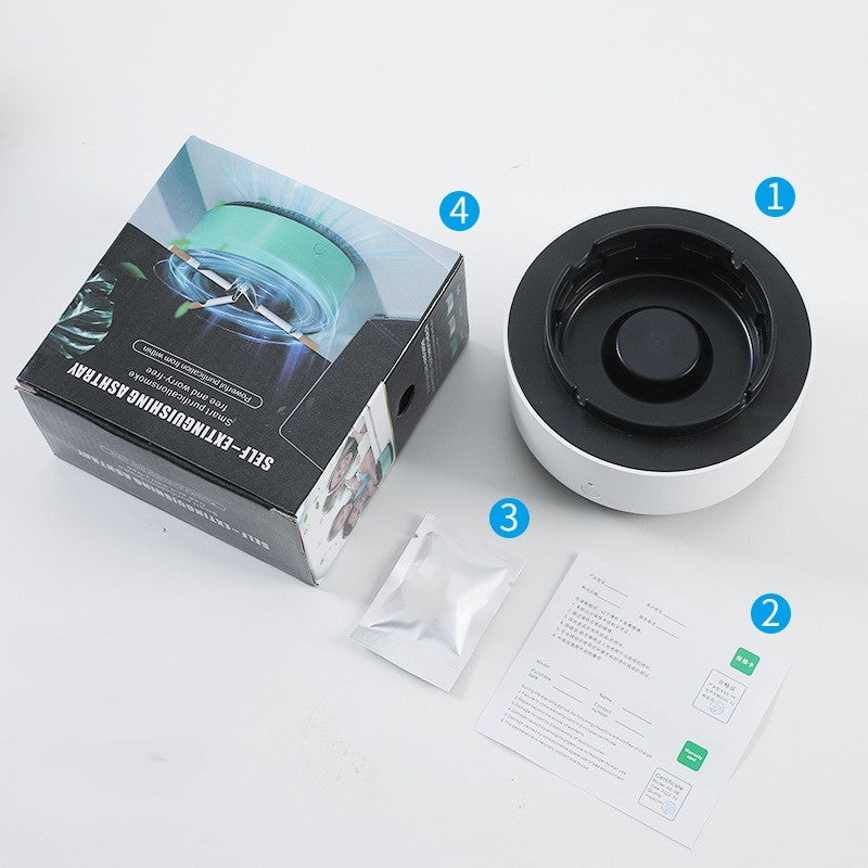 Smoke Removal Ashtray & Air Purifier