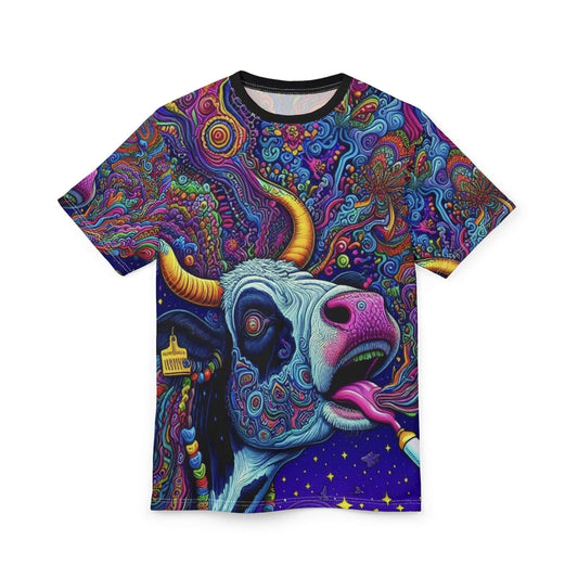 Clothing Steaks are High Unisex Cut & Sew Tee (AOP) Steaks are High Unisex Cut & Sew Tee (AOP)