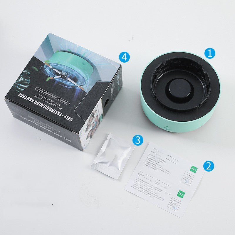Smoke Removal Ashtray & Air Purifier