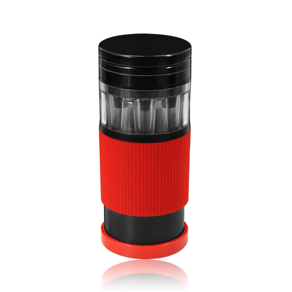 Metal Herb Grinder with Flared Cone Filling – Wind-Resistant & Efficient
