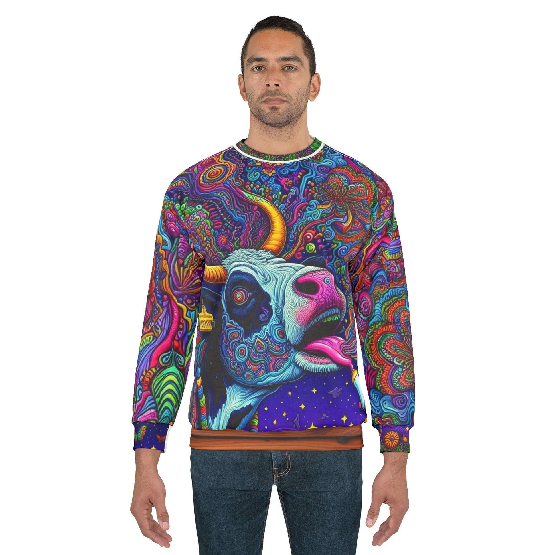 Clothing Steaks are High Unisex Sweatshirt (AOP) Steaks are High Sweatshirt (AOP)