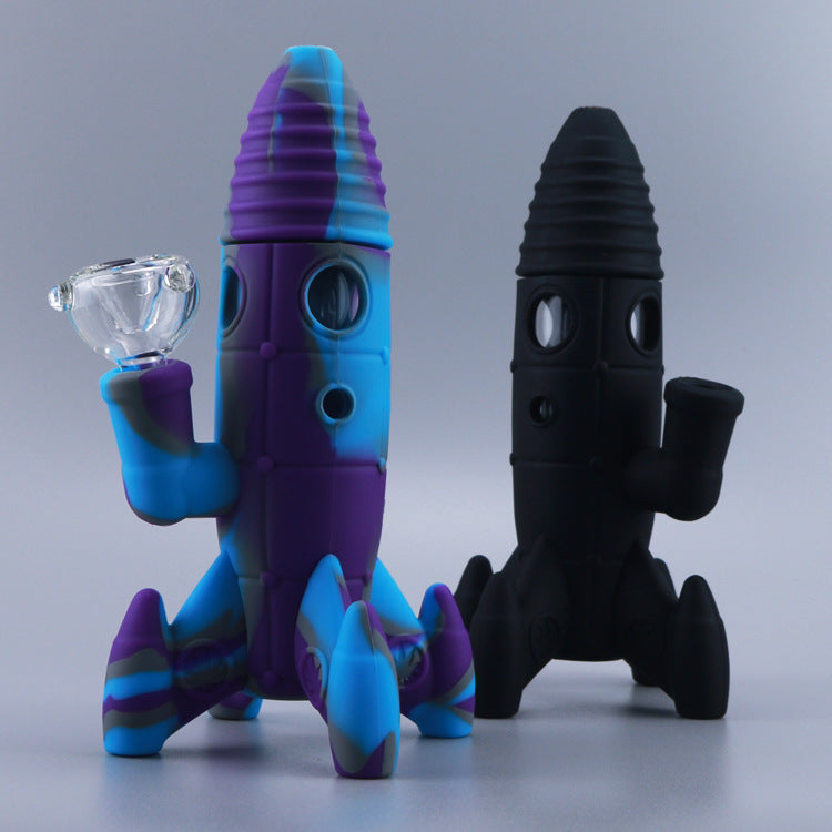 Rocketman Silicone Hookah – Space-Ready Astronaut for Cosmic Sessions