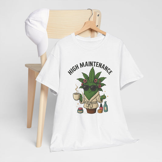 "High Maintenance" Cannabis Diva Tee