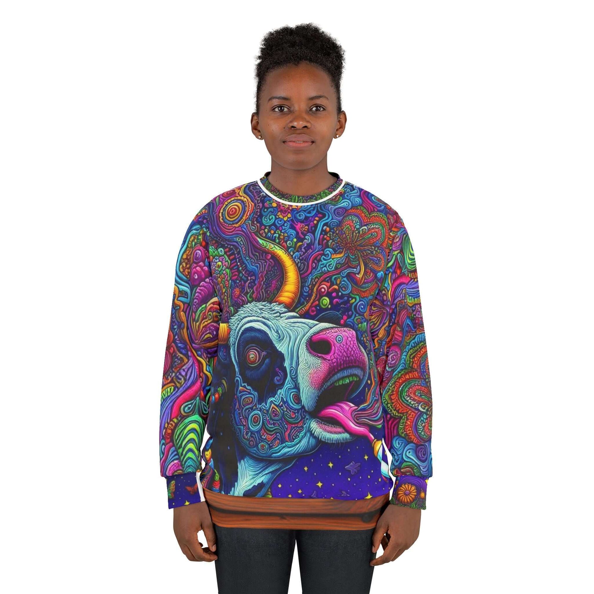 Clothing Steaks are High Unisex Sweatshirt (AOP) Steaks are High Sweatshirt (AOP)