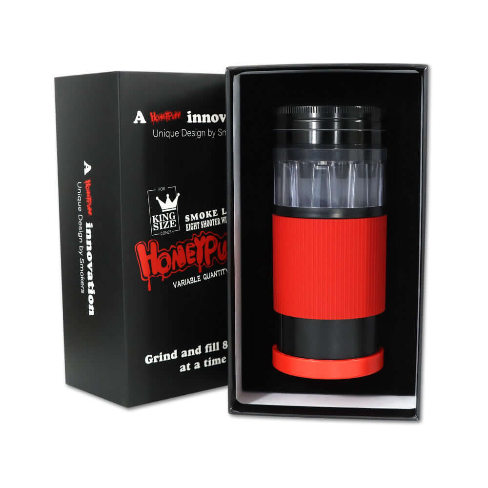 Metal Herb Grinder with Flared Cone Filling – Wind-Resistant & Efficient
