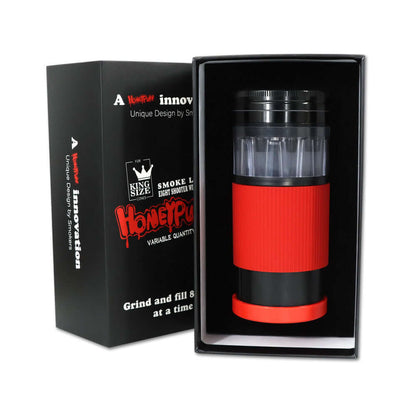 Metal Herb Grinder with Flared Cone Filling – Wind-Resistant & Efficient