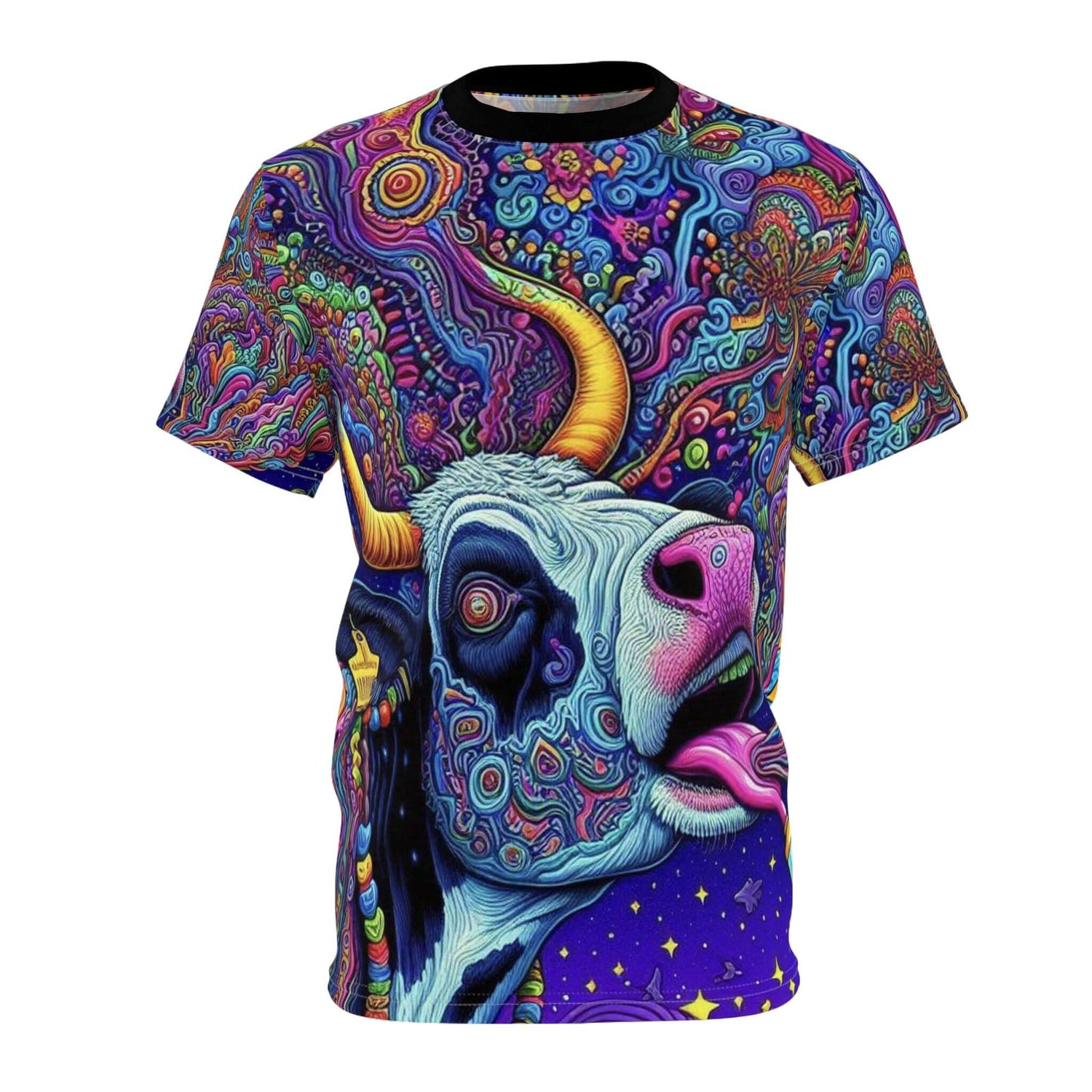 Clothing Steaks are High Unisex Cut & Sew Tee (AOP) Steaks are High Unisex Cut & Sew Tee (AOP)