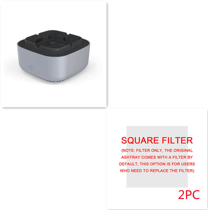 Smoke Removal Ashtray & Air Purifier