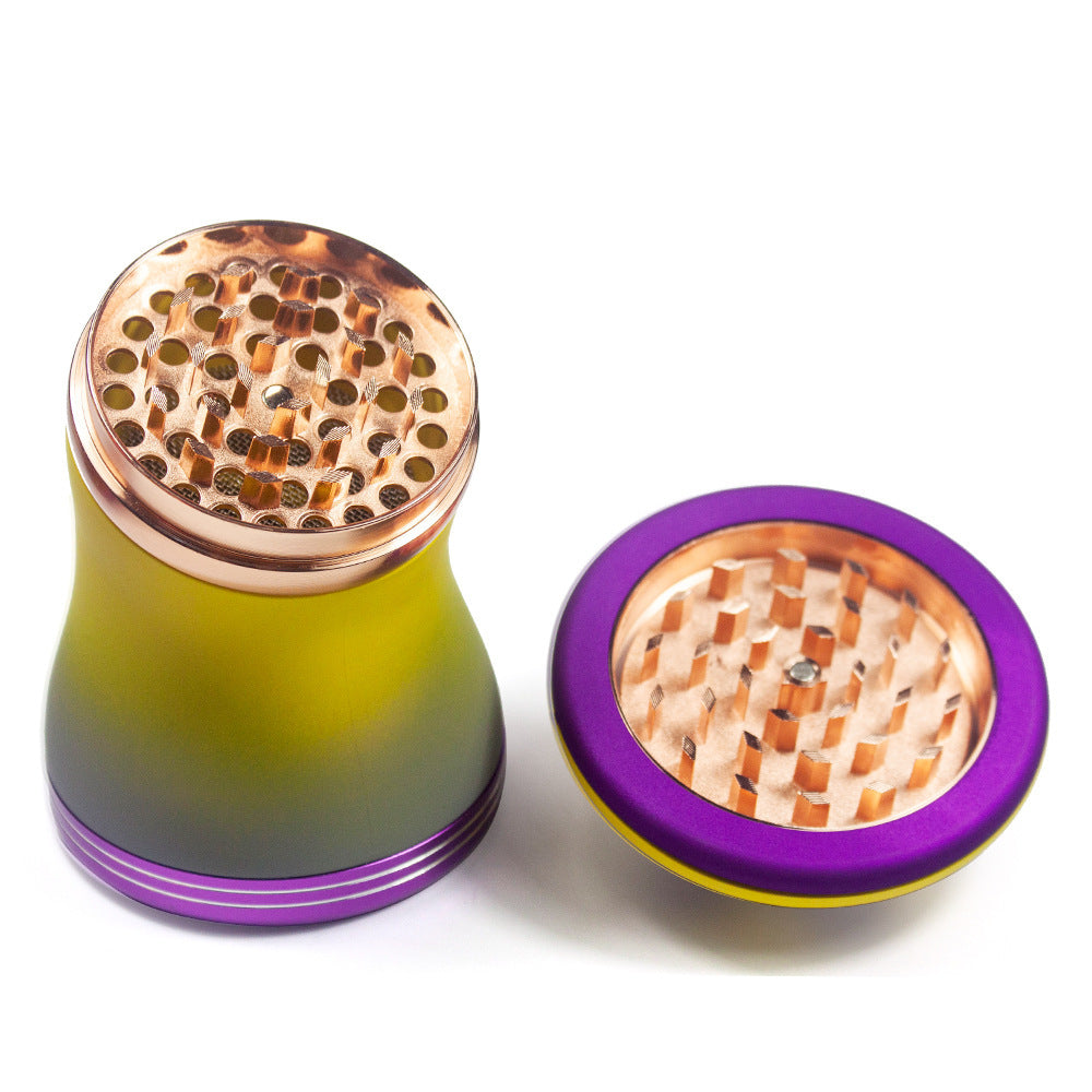 Mushroom Zinc Alloy Herb Grinder 75mm