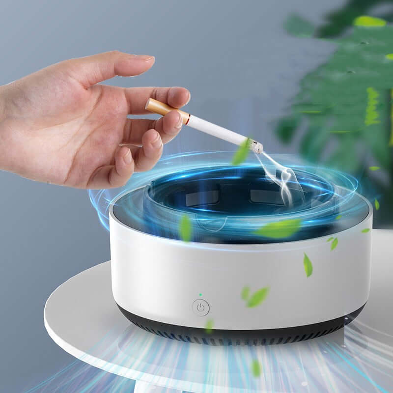 Smoke Removal Ashtray & Air Purifier