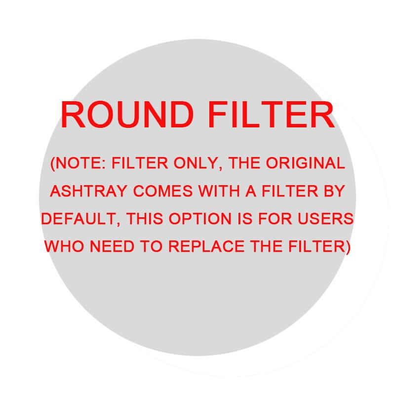 Smoke Removal Ashtray & Air Purifier