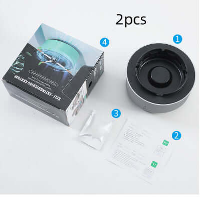 Smoke Removal Ashtray & Air Purifier
