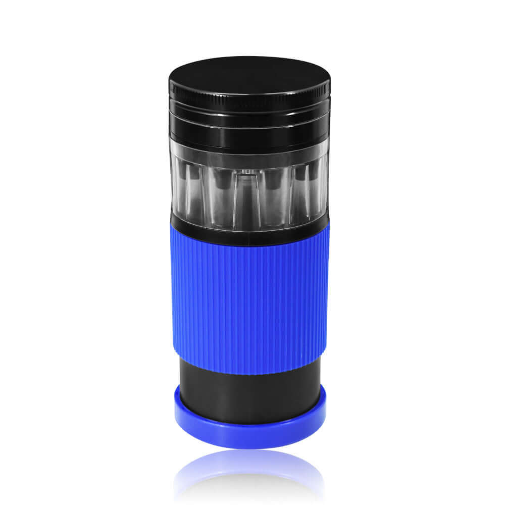 Metal Herb Grinder with Flared Cone Filling – Wind-Resistant & Efficient