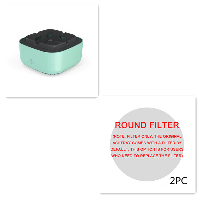 Smoke Removal Ashtray & Air Purifier