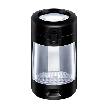 Portable LED Magnifying Herb Storage Container – Multi-Function & Odor-Proof