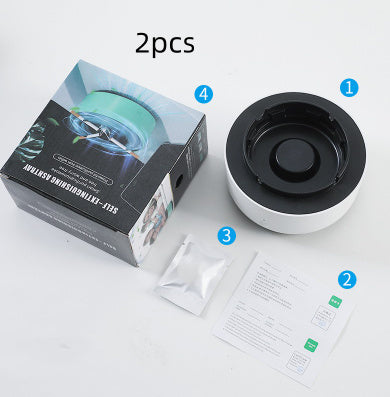 Smoke Removal Ashtray & Air Purifier